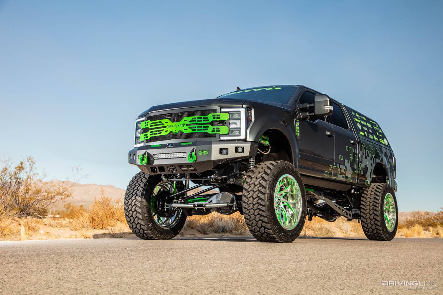 2019 Ford F350 Super Duty on 42-inch Nitto Trail Grappler Tires